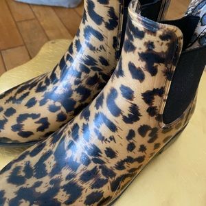 London Fog Rain Booties size 7